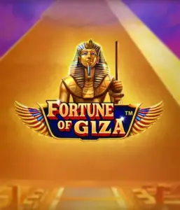 Step into the timeless world of the Fortune of Giza game by Pragmatic Play, showcasing a majestic depiction of a Pharaoh amid the iconic pyramid backdrop. This image captures the glory of Egyptian history, ideal for history buffs, providing a fascinating adventure.